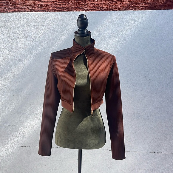 Nasty Gal Tops - Nasty Gal Crop Jacket